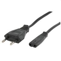 Power cable with Euro connector