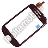 Touch panel and glass SAMSUNG S5670 Galaxy fit (black) SWAP ― DELTAMOBILE