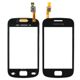 Touch panel and glass SAMSUNG S6500 Galaxy mini 2 (black) SWAP