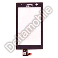 Touch panel and glass Sony Ericcson E16i/W8 (black with frame) ― DELTAMOBILE