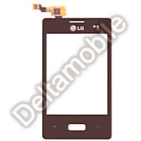 Touch panel and glass LG E400 Optimus L3 (black) ― DELTAMOBILE