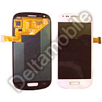Skārienjūtīgais panelis SAMSUNG i8190 Galaxy S3 mini (pelēks ar LCD) ― DELTAMOBILE