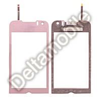 Touch panel and glass SAMSUNG S8000 Jet (pink) ― DELTAMOBILE