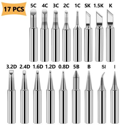 soldering iron tips (set 17 pcs.)  ― DELTAMOBILE