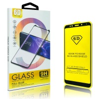 6D Tempered glass protectorSamsung Galaxy S25 Edge  (black, full face)  ― DELTAMOBILE