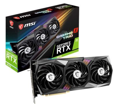 < Used> MSI GeForce RTX 3070 GAMING X TRIO (8Gb GDDR6) videocard  ― DELTAMOBILE